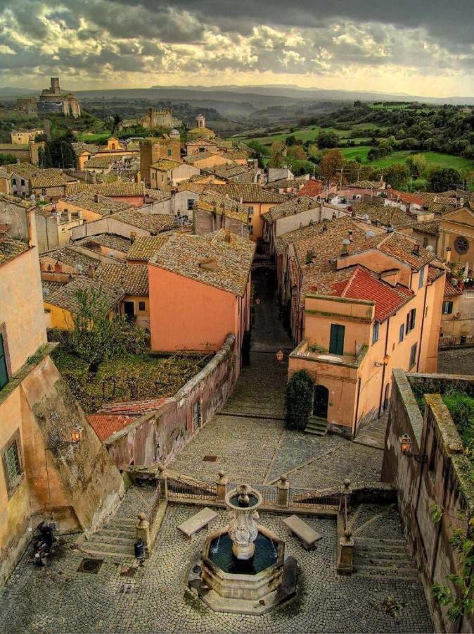 Appartamento Casa Oasi Centro Storico Tuscania Esterno foto